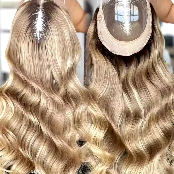Hair Topper Sandy Blend 18" Length