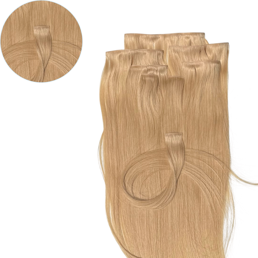#22 Sun Kissed Blonde 150g Invisible Clip In Hair Extensions
