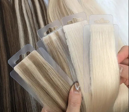 Brown to Blonde Ombre Invisible Tapes