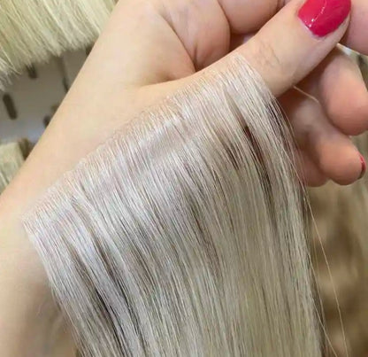 Brown to Blonde Ombre Invisible Tapes